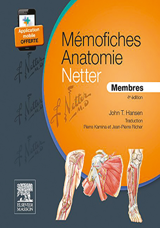 Mémofiches Anatomie Netter - Membres - John T. Hansen